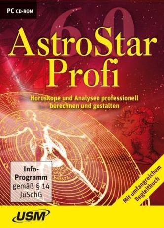 AstroStar Profi 6.0, 1 CD-ROM + Begleitbuch
