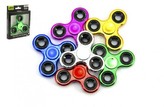 Fidget spinner chrom, 6 druhů - 1 kus