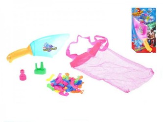 Vodní bomby 50ks se síťkou asst 2 barvy na kartě 18x33x8cm