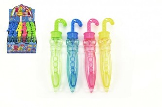 Bublifuk deštník plast1ks, 4 různé barvy