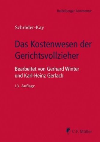 Das Kostenwesen der Gerichtsvollzieher, Kommentar