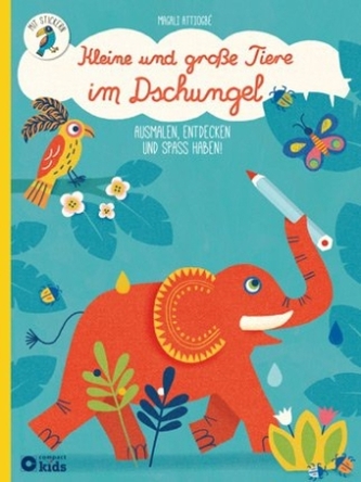 Kleine und große Tiere im Dschungel Kleine und große Tiere im Dschungel