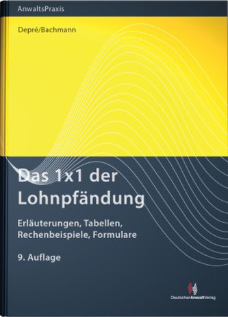 Das 1x1 der Lohnpfändung Das 1x1 der Lohnpfändung