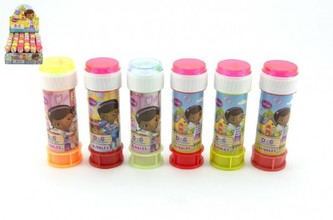 Bublifuk 60ml Doktorka Plyšáková 11,5cm, 5 barev - 1 kus