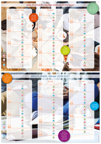 WG-Planer Herbst/Winter 2016/2017, A2-Poster