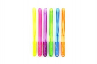 Bublifuk trubice 37cm 125ml, 6 barev - 1 kus