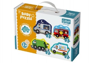 Baby puzzle Dopravní prostředky 4v1
