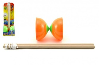 Diabolo malé sada 35x12cm 2 barvy v krabičce - 1 kus