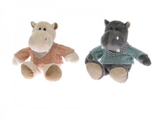 Hroch plyš 32cm ve svetru asst 2 barvy 0+