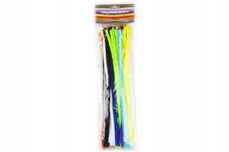 Chlupaté dráty 6mmx30cm 50ks asst mix barev v sáčku