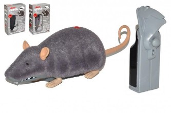 Děsivá krysa RC plast 20 cm, 2 barvy (1ks v krabici)