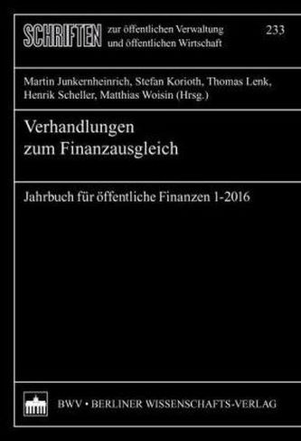 Verhandlungen zum Finanzausgleich
