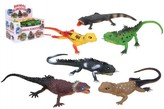Plaz zvířátko plast 23cm asst 8 druhů 12ks v boxu