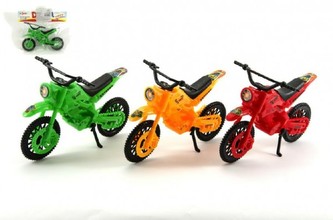 Motorka plast 20cm; 3 barvy; v sáčku - 1 kus