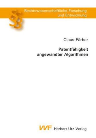 Patentfähigkeit angewandter Algorithmen