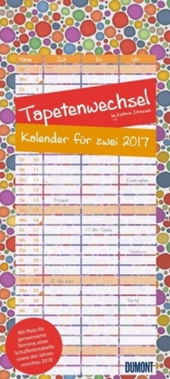 Tapetenwechsel Planer 2017