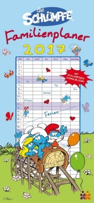 Die Schlümpfe, Familienplaner 2017