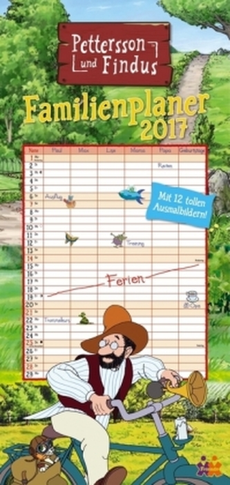 Pettersson und Findus, Familienplaner 2017