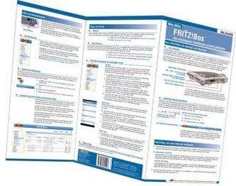 AVM FRITZ!Box: Die wichtigsten Funktionen schnell gefunden!, Falttafel