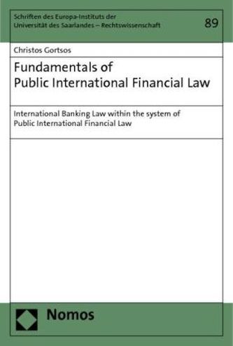 Fundamentals of Public International Financial Law