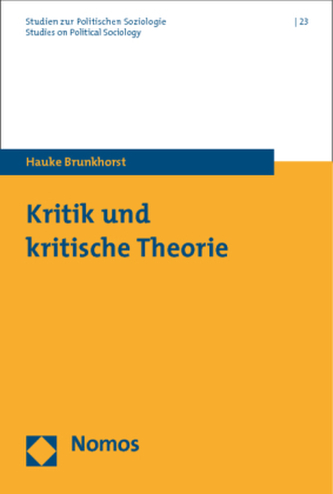 Kritik und kritische Theorie