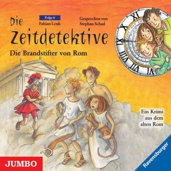 Die Zeitdetektive - Die Brandstifter von Rom, 1 Audio-CD