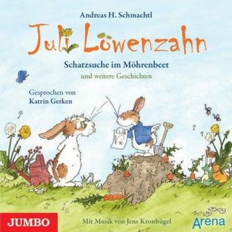 Juli Löwenzahn - Die Schatzsuche im Möhrenbeet und weitere Geschichten, 1 Audio-CD