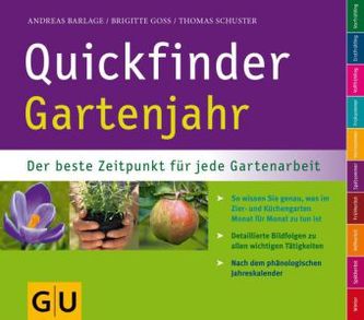 Quickfinder Gartenjahr