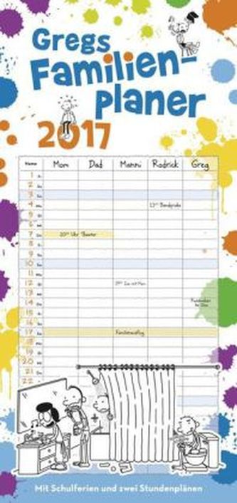 Gregs Familienplaner 2017