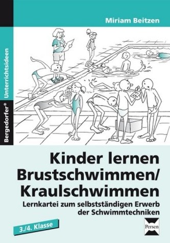 Kinder lernen Brustschwimmen/Kraulschwimmen
