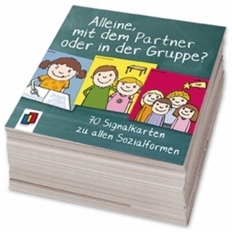 Alleine, mit dem Partner oder in der Gruppe? Kartenset