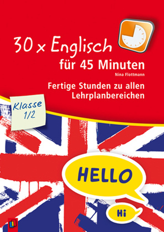 30 x Englisch für 45 Minuten - Klasse 1/2