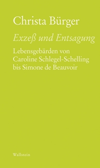 Exzeß und Entsagung