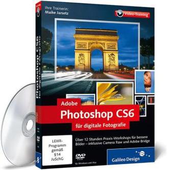 Adobe Photoshop CS6 für digitale Fotografie, DVD-ROM