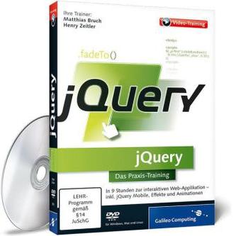 jQuery - Das Praxis-Training, 1 DVD-ROM