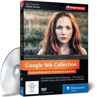 Google Nik Collection, DVD-ROM
