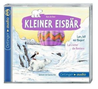 Kleiner Eisbär - Lars, hilf mir fliegen! / Lars rettet die Rentiere, 1 Audio-CD