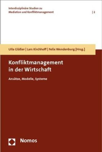 Konfliktmanagement in der Wirtschaft Konfliktmanagement in der Wirtschaft