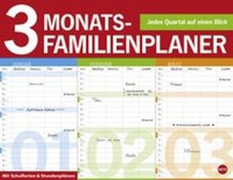 3-Monats-Familienplaner 2017 3-Monats-Familienplaner 2017