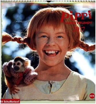 Pippi Langstrumpf Posterkalender 2017 Pippi Langstrumpf Posterkalender 2017