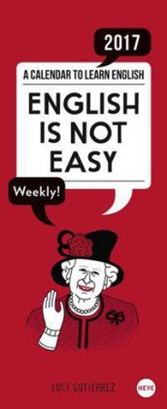 English is not easy Wochenkalender 2017
