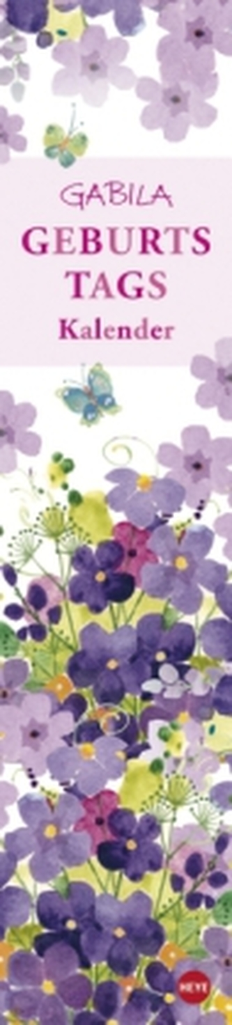 Gabila Geburtstagskalender long