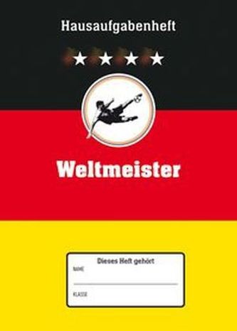 Hausaufgabenheft Weltmeister