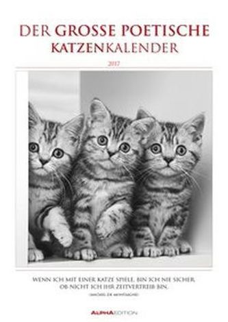 Der große poetische Katzenkalender 2017