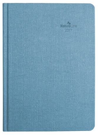 Buchkalender Nature Line Azure 2017 - A5
