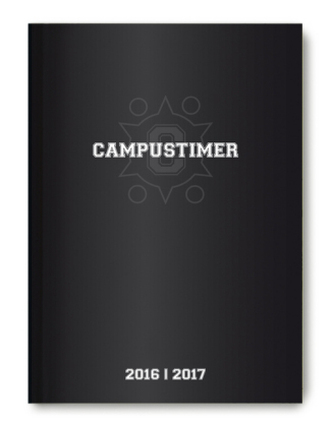 Campustimer A6 Black 2016/2017