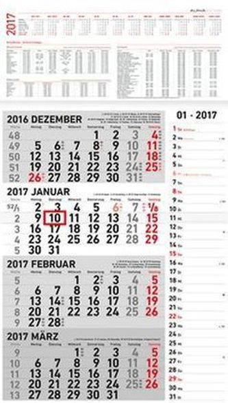 4-Monatskalender Kombi 2017
