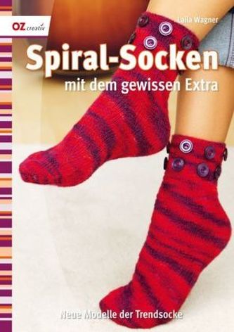 Spiral-Socken mit dem gewissen Extra