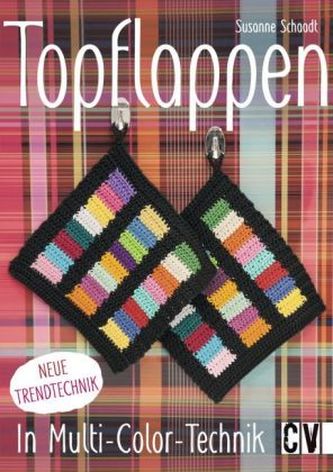 Topflappen in Multi-Color-Technik