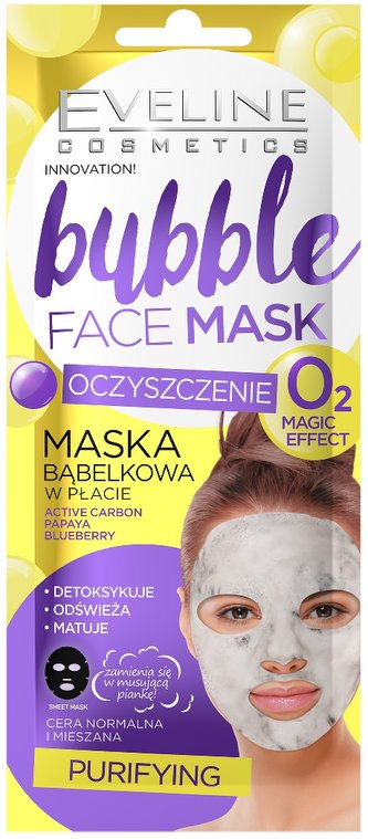 Eveline Bubble Face Mask - Purifying